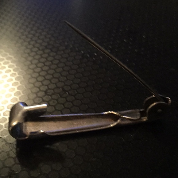 Napier Sterling diaper pin or unusual pin - Picture 5 of 6
